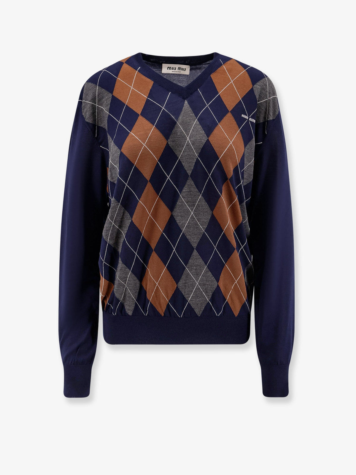 Miu Miu Virgin wool sweater - Bleu