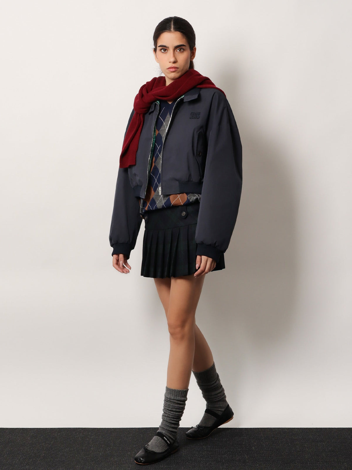 Miu Miu Virgin wool sweater - Bleu