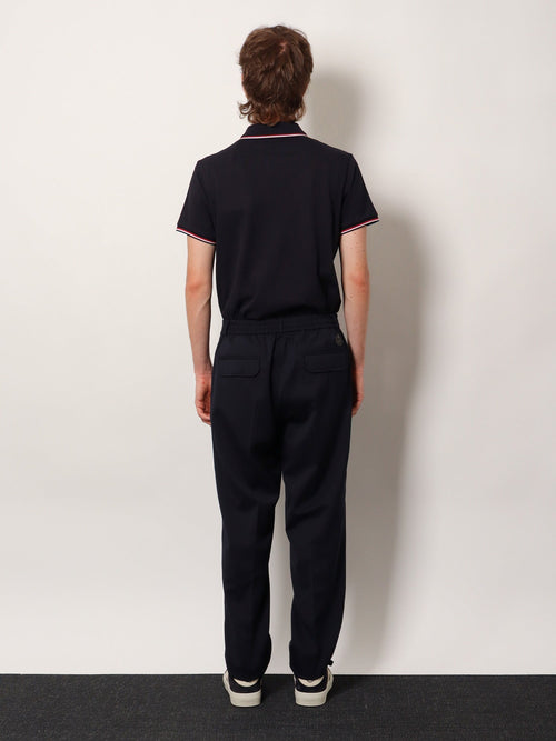 Moncler Wool blend trousers - Blu