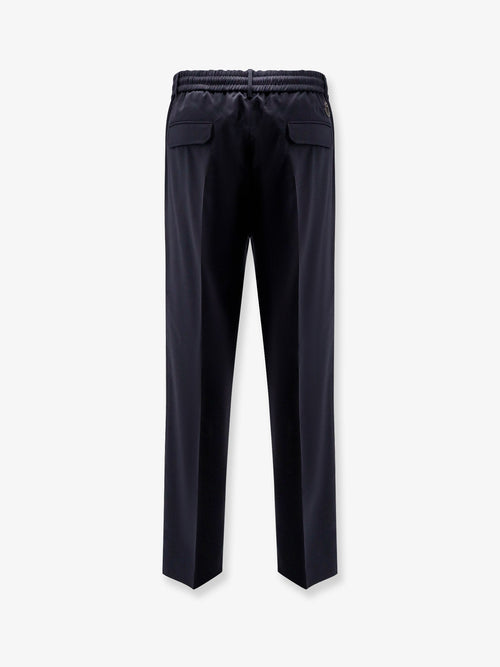 Moncler Wool blend trousers - Blu