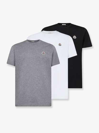 Moncler Organic Cotton T Shirt Tripack