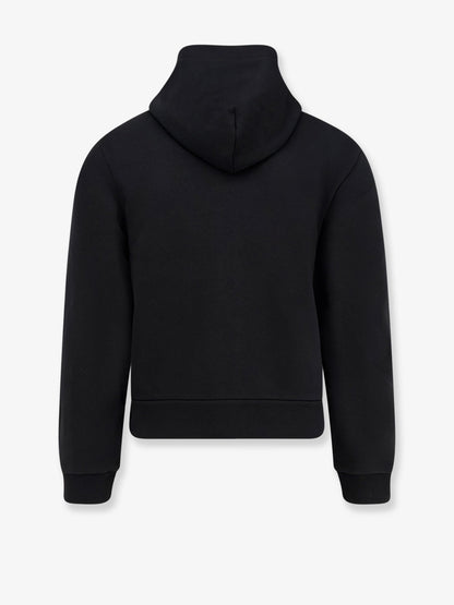 Moncler Cotton Sweatshirt With Logo Patch
