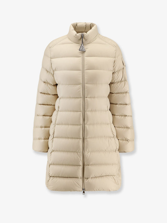 Moncler Igesse Nylon Long Down Jacket