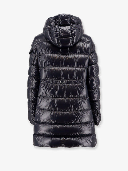 Moncler Courcelles Nylon Long Down Jacket