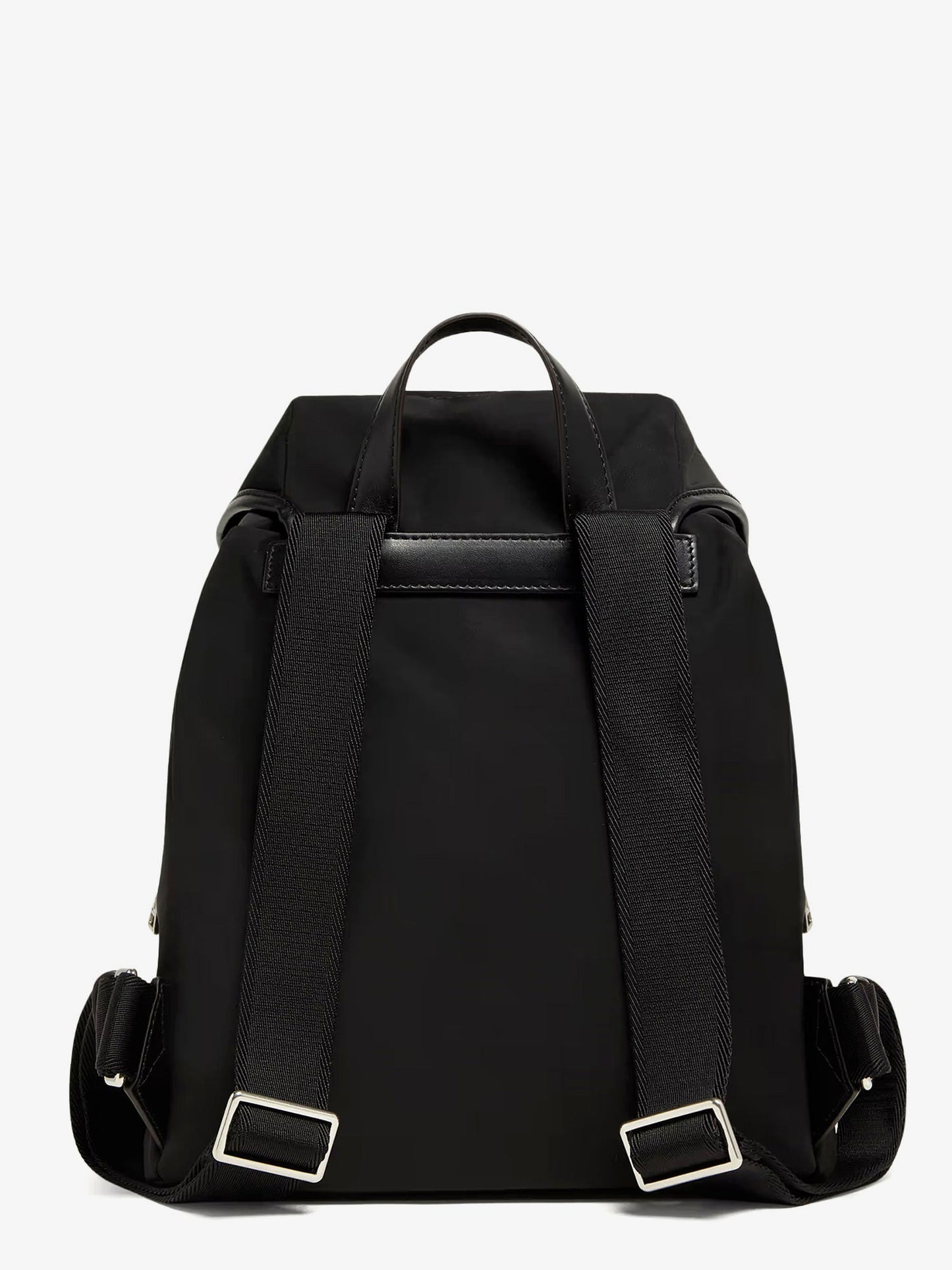 Moncler Nylon Backpack With Leather Inserts