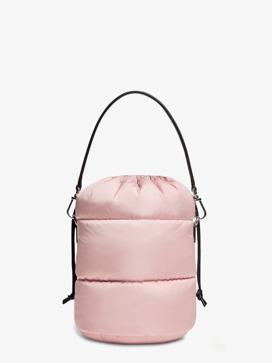 Moncler Caradoc nylon bucket bag - Rosa