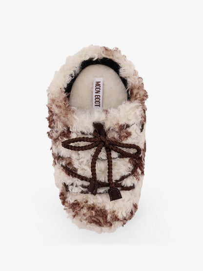 Moon Boot Low faux fur sandals - Cow