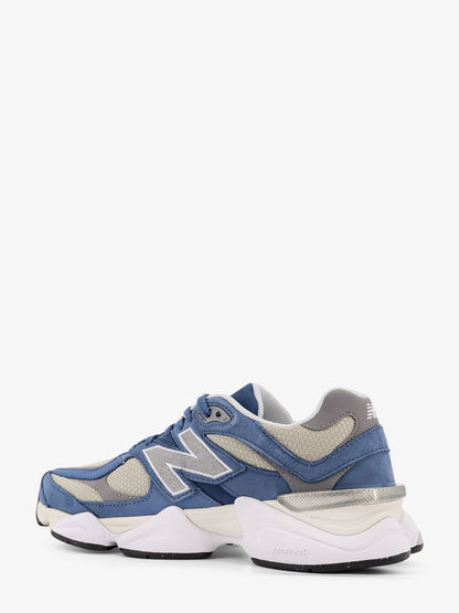 New Balance 9060 Mesh Low Top Sneakers With Suede Inserts