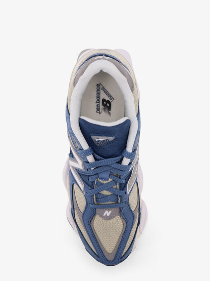 New Balance 9060 Mesh Low Top Sneakers With Suede Inserts
