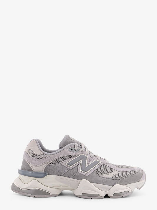New Balance 9060 Low Top Mesh And Suede Sneakers