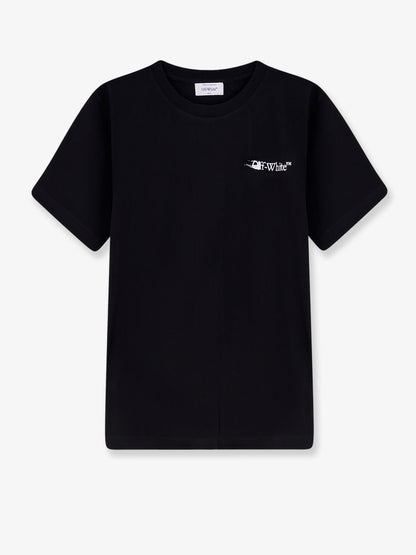 Off White Cotton T Shirt