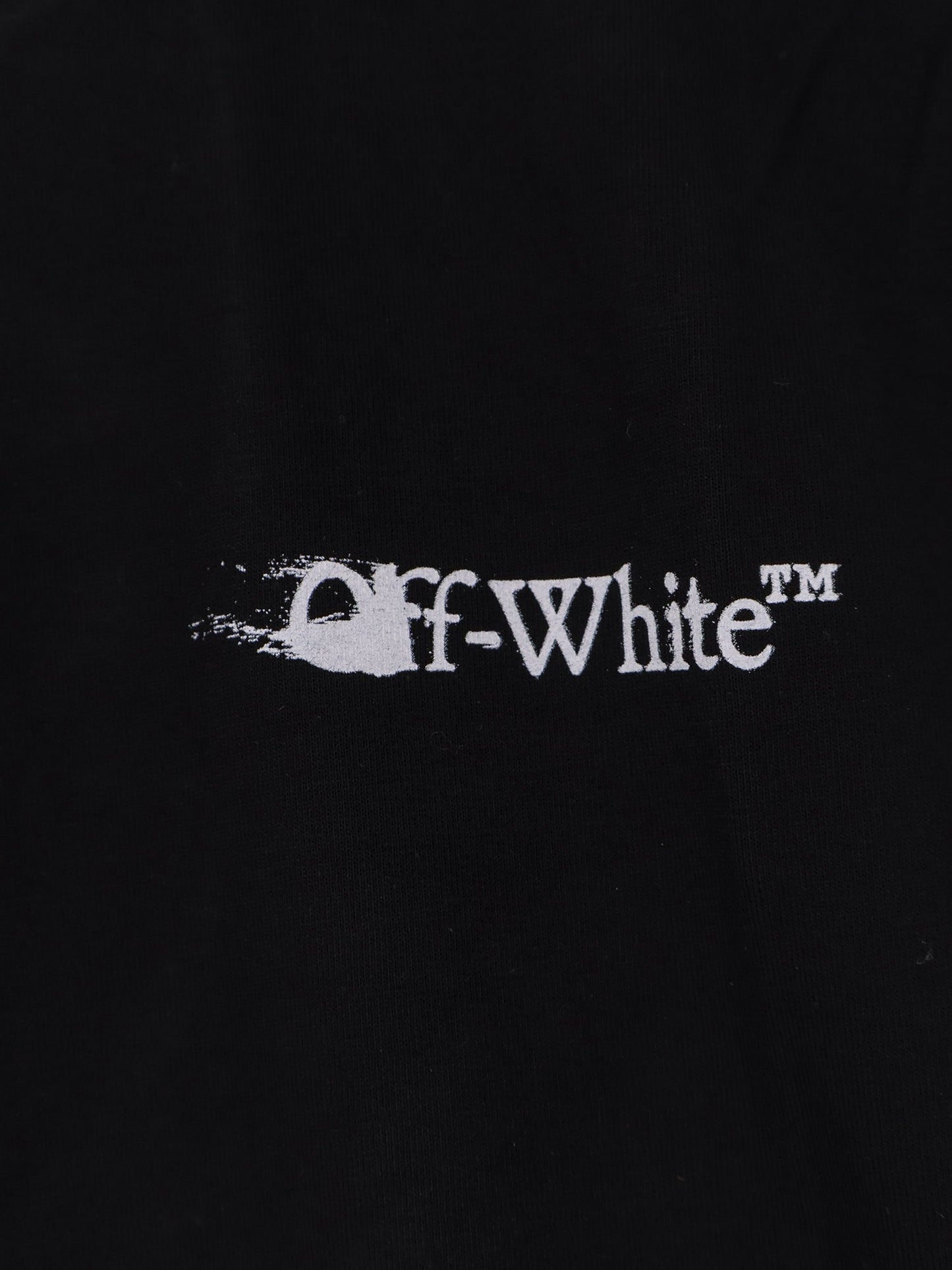 Off White Cotton T Shirt