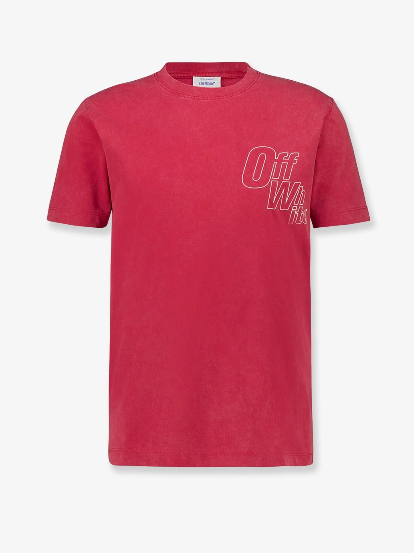 Off White Cotton T Shirt