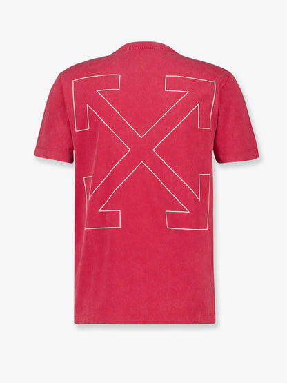 Off White Cotton T Shirt