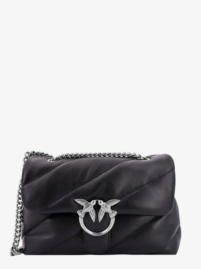 Pinko Love Puff Classic Matelassé Leather Shoulder Bag