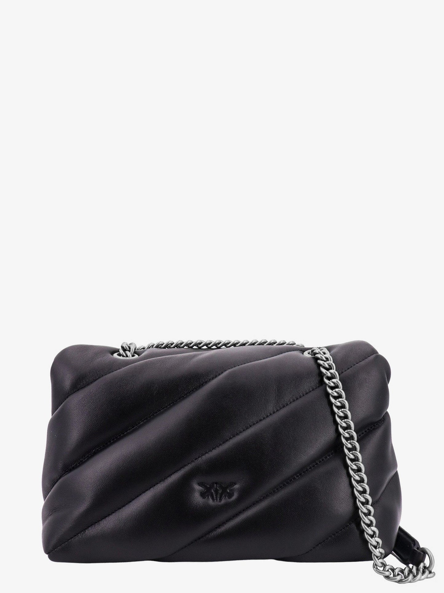 Pinko Love Puff Classic Matelassé Leather Shoulder Bag