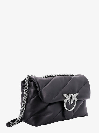 Pinko Love Puff Classic Matelassé Leather Shoulder Bag