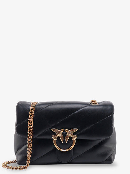 Pinko Love Puff Classic Quilted Leather Crossbody Bag