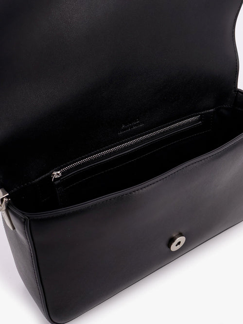 Pinko Love one mini leather shoulder bag - Nero