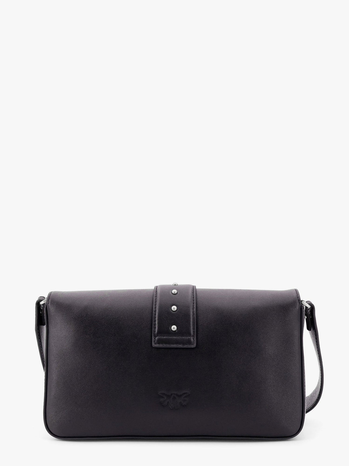 Pinko Love one classic leather shoulder bag - Nero