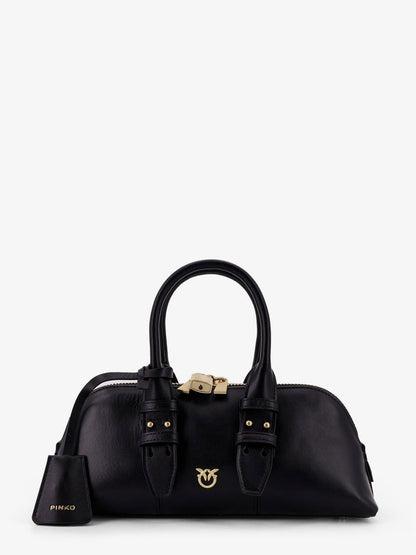 Pinko Bowling Escape Bag Leather Handbag