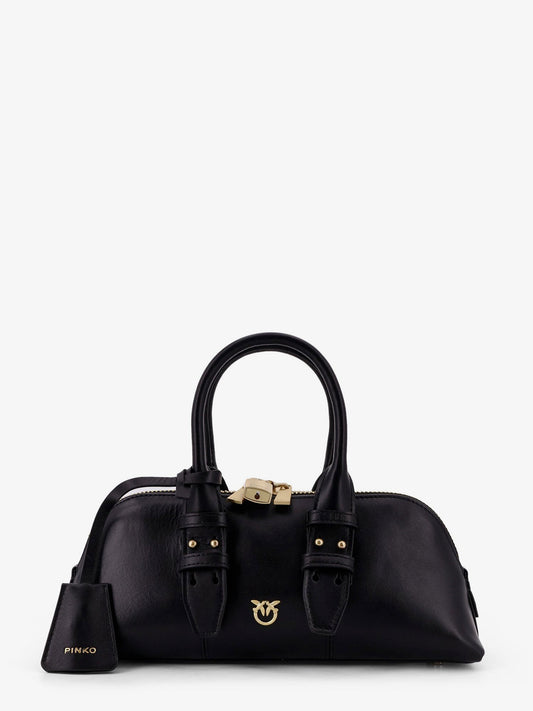 Pinko Bowling Escape Leather Handbag