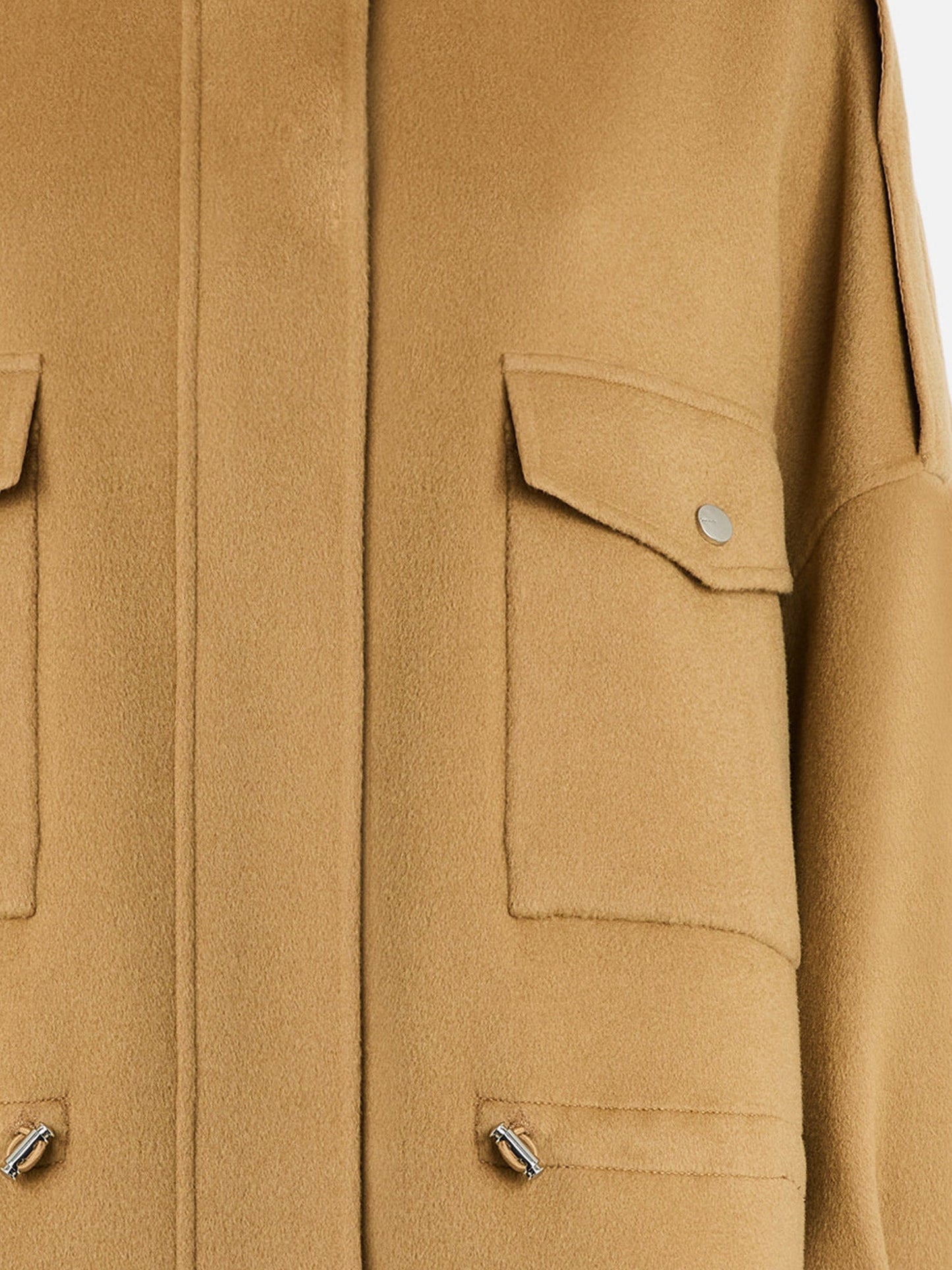 Pinko Crostino Caban Cloth Peacoat
