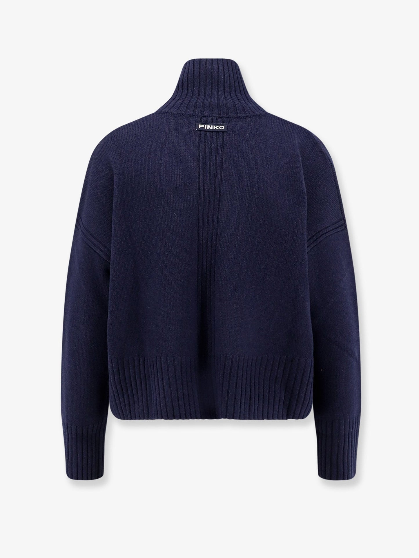 Pinko Falkland Wool And Cashmere Turtleneck Sweater