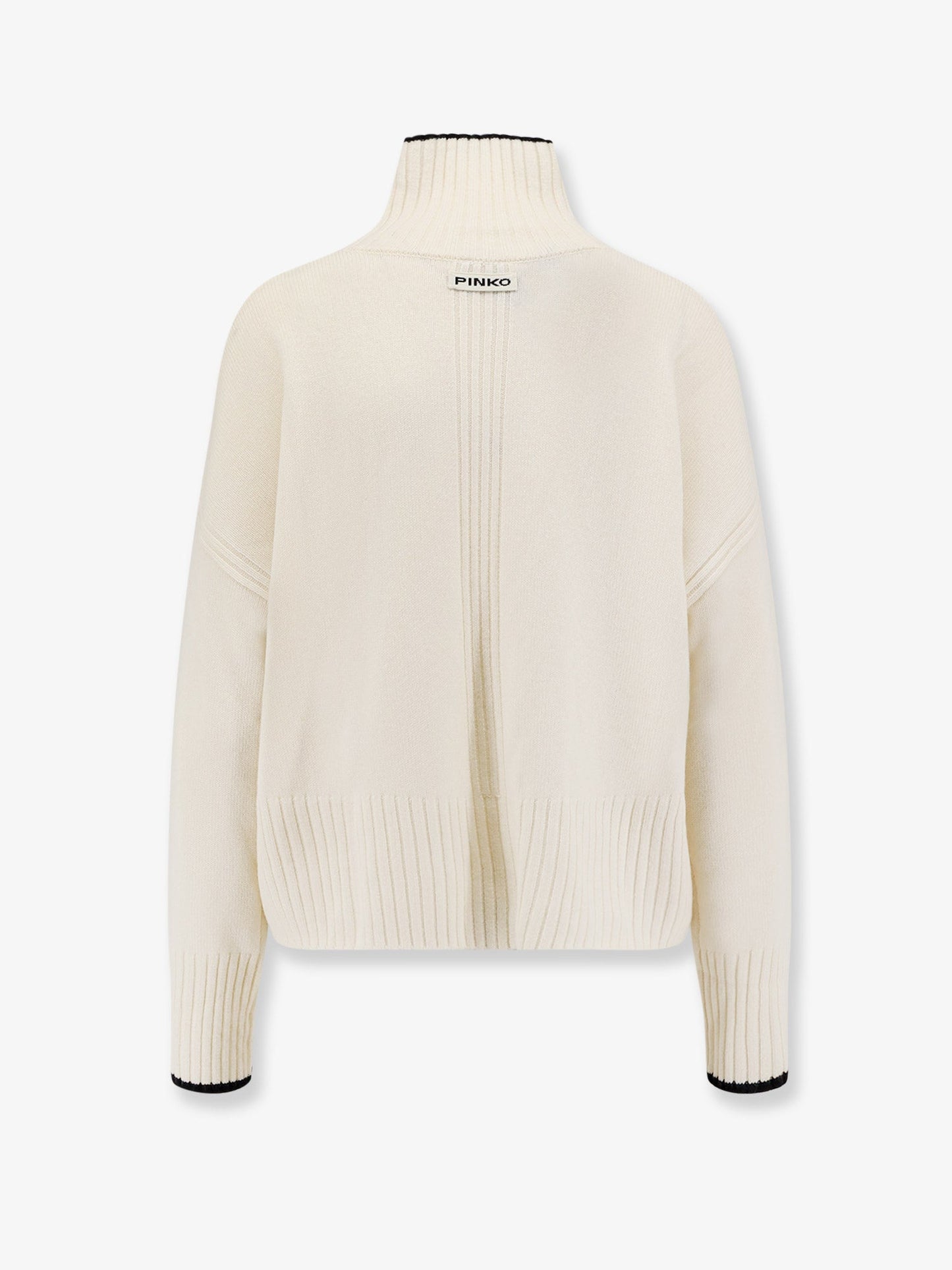 Pinko Falkland Wool And Cashmere Turtleneck Sweater