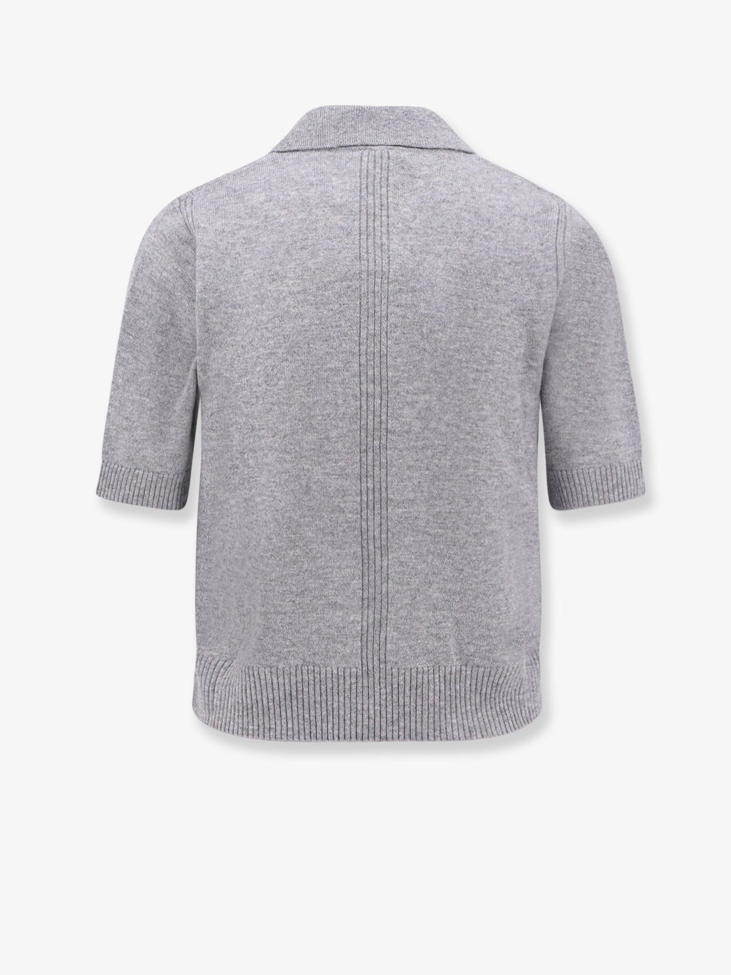 Pinko Gorgona Wool And Cashmere Polo Sweater