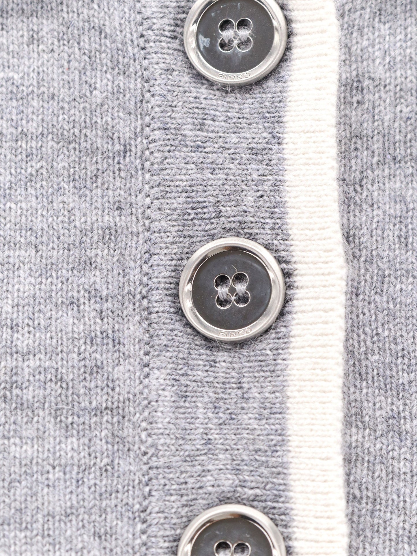 Pinko Gorgona Wool And Cashmere Polo Sweater