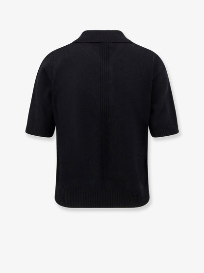 Pinko Gorgona Wool And Cashmere Polo Sweater