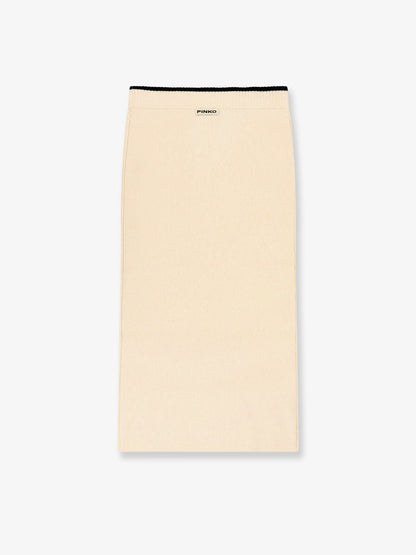 Pinko Wool Blend Skirt