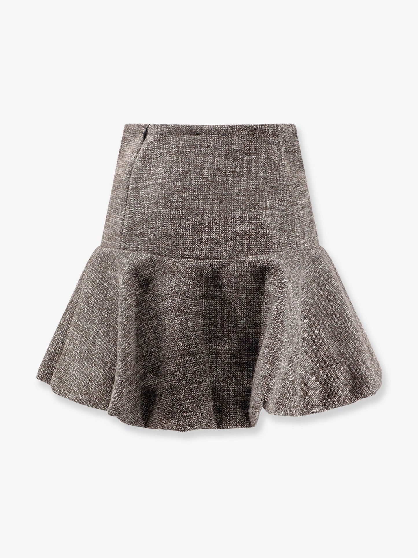 Pinko Hot Dogs Tweed Flannel Mini Skirt