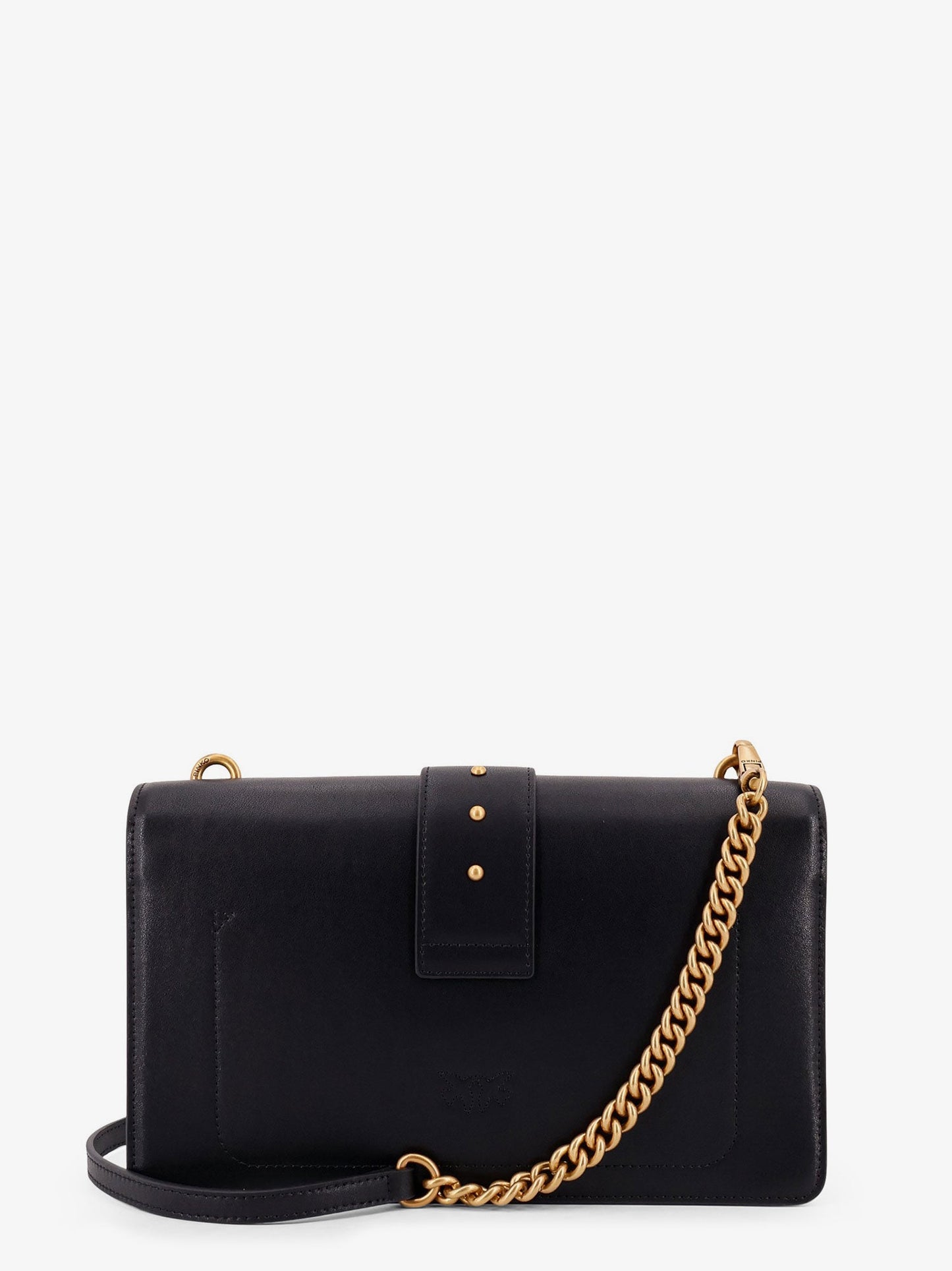 Pinko Love One Leather Crossbody Bag