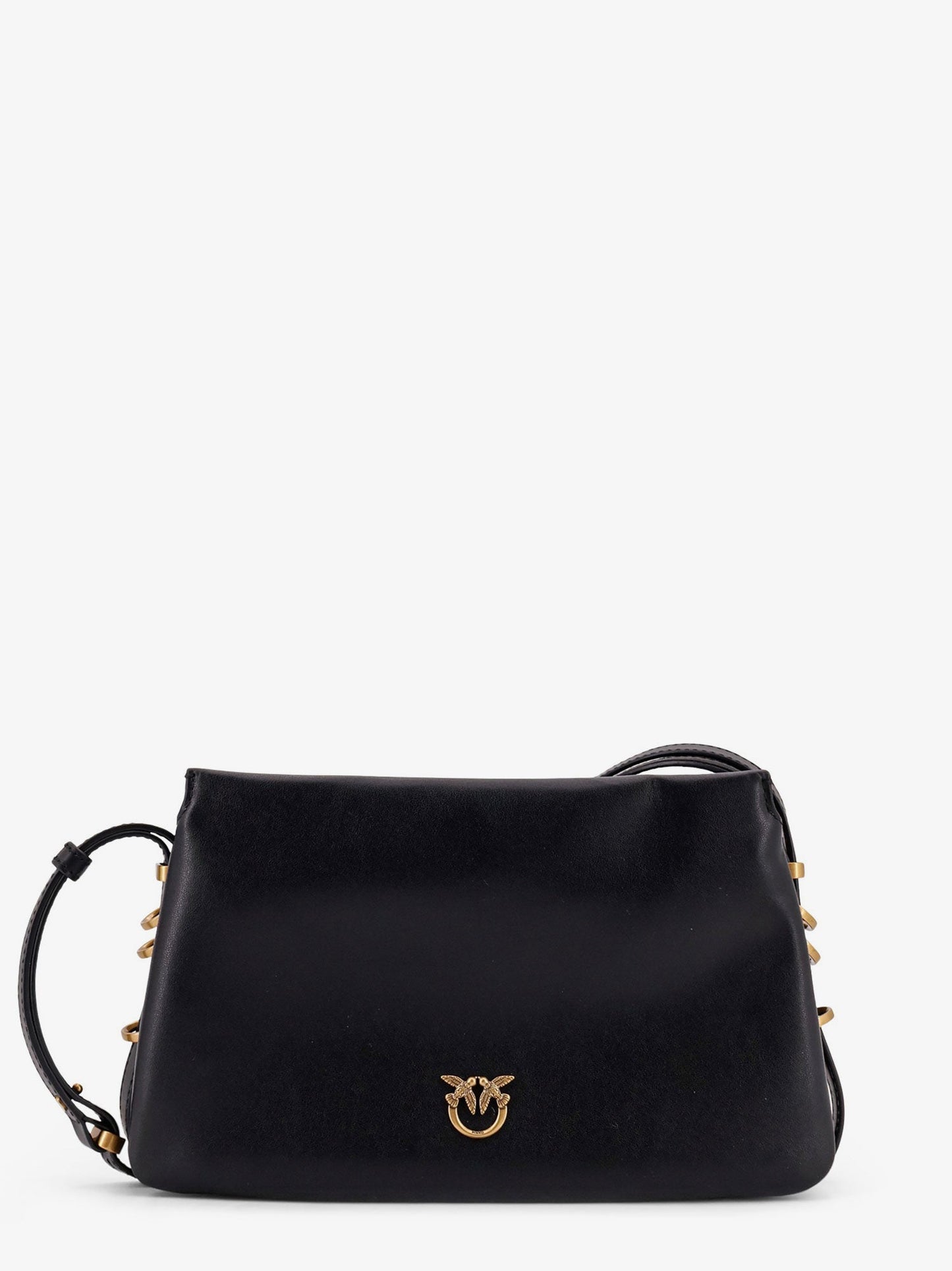 Pinko Triplet Mini Leather Crossbody Bag