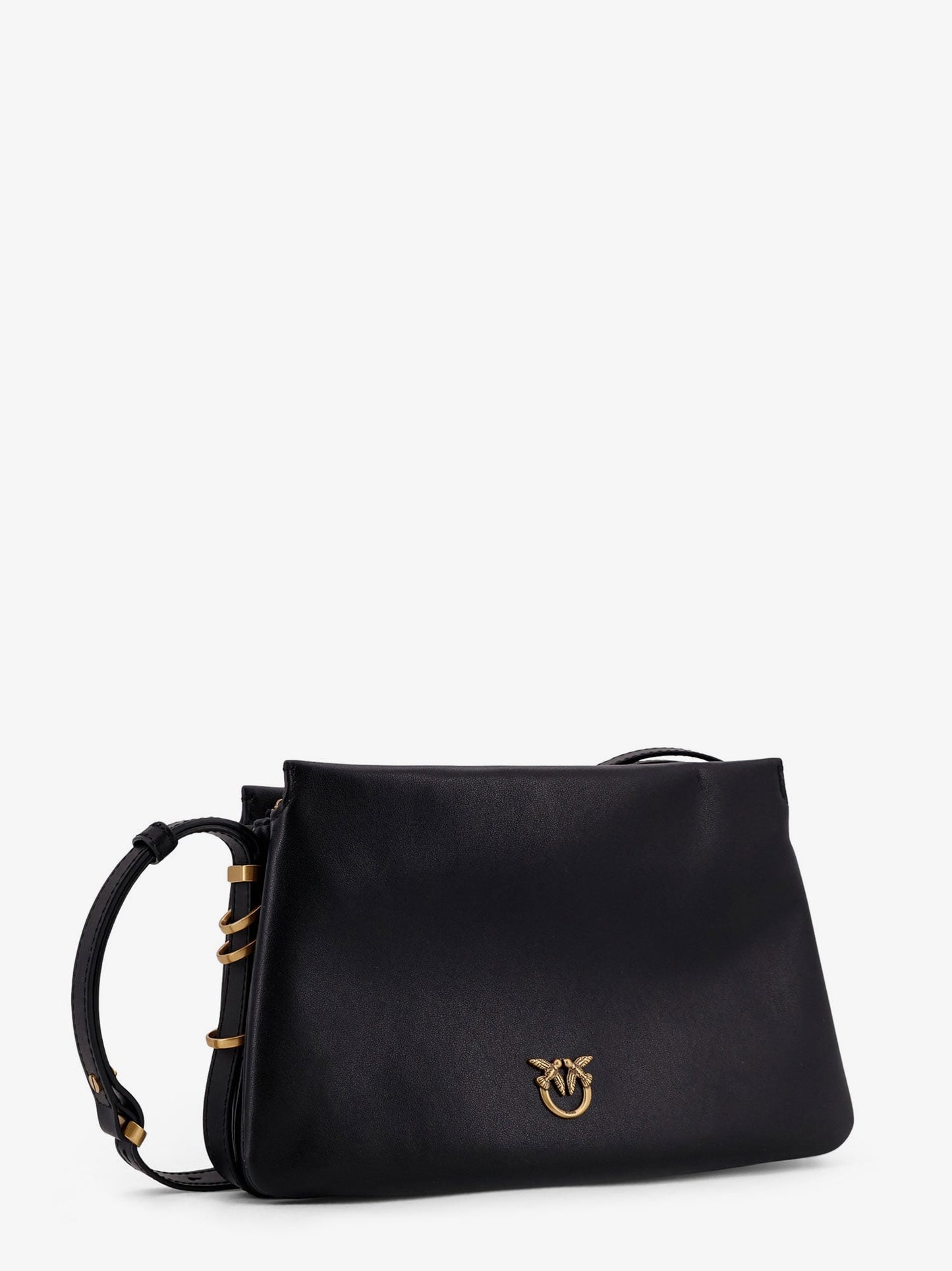 Pinko Triplet Mini Leather Crossbody Bag