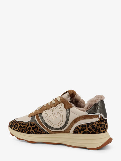 Pinko Zoe 01 Leather Low Top Sneakers