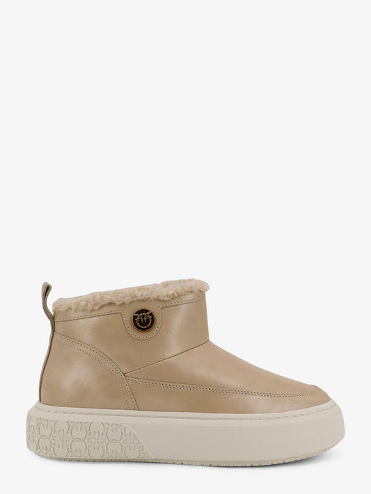 Pinko Yoko 22 Leather Ankle Boots