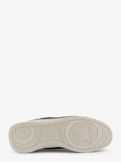 Pinko Reby 10 Mirror Fabric Sneakers With Sequins