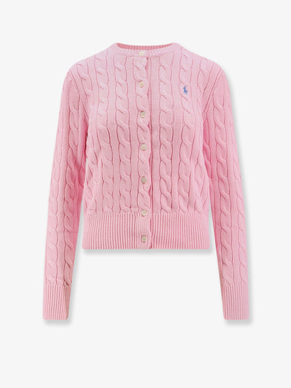 Polo Ralph Lauren Cotton Cardigan With Contrasting Logo