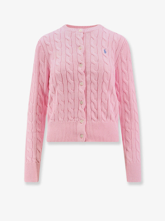 Polo Ralph Lauren Cotton Cardigan With Contrasting Logo
