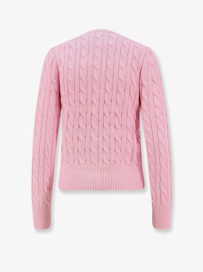 Polo Ralph Lauren Cotton Cardigan With Contrasting Logo