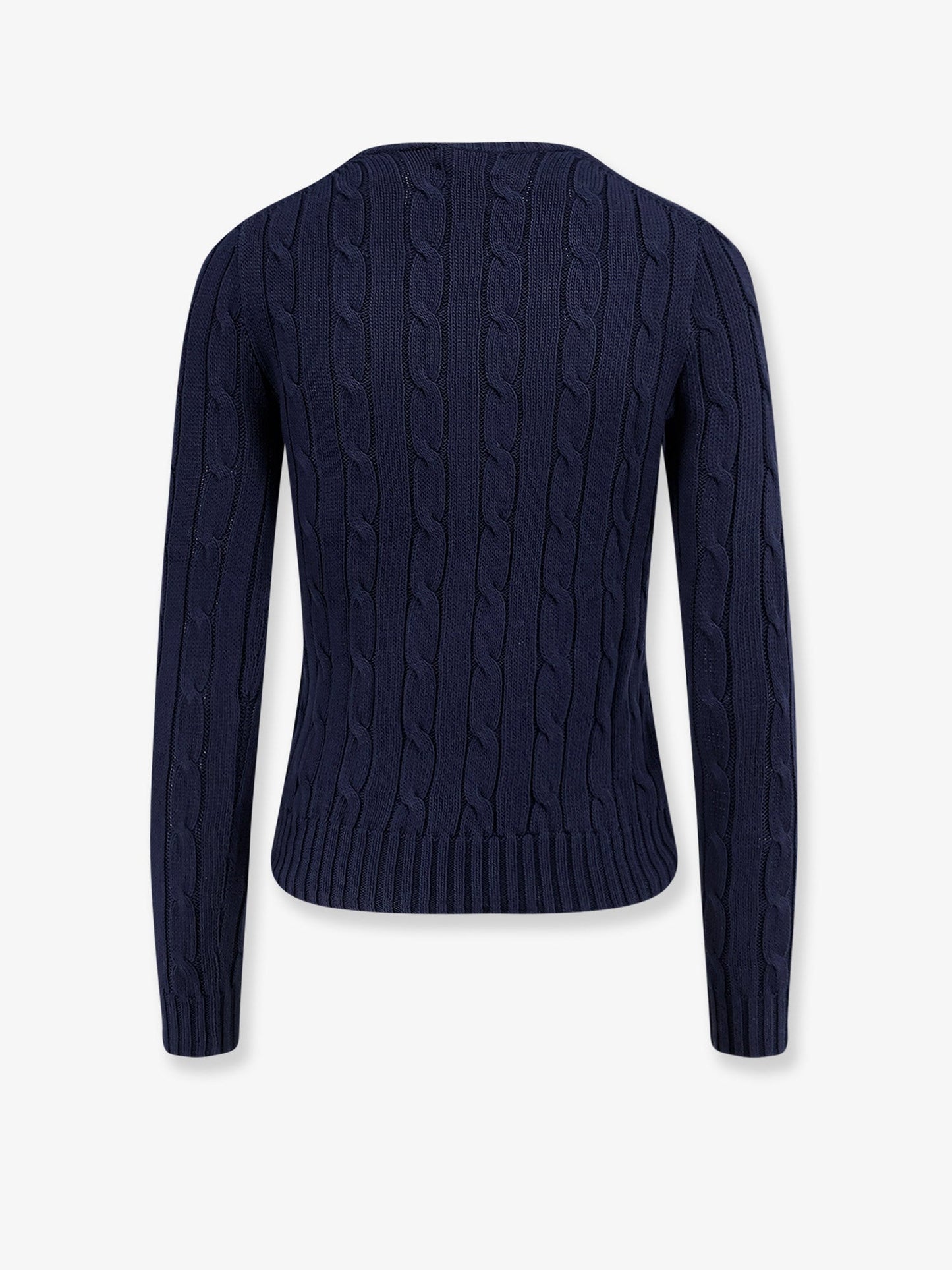 Polo Ralph Lauren Cotton Sweater With Embroidered Logo On The Front