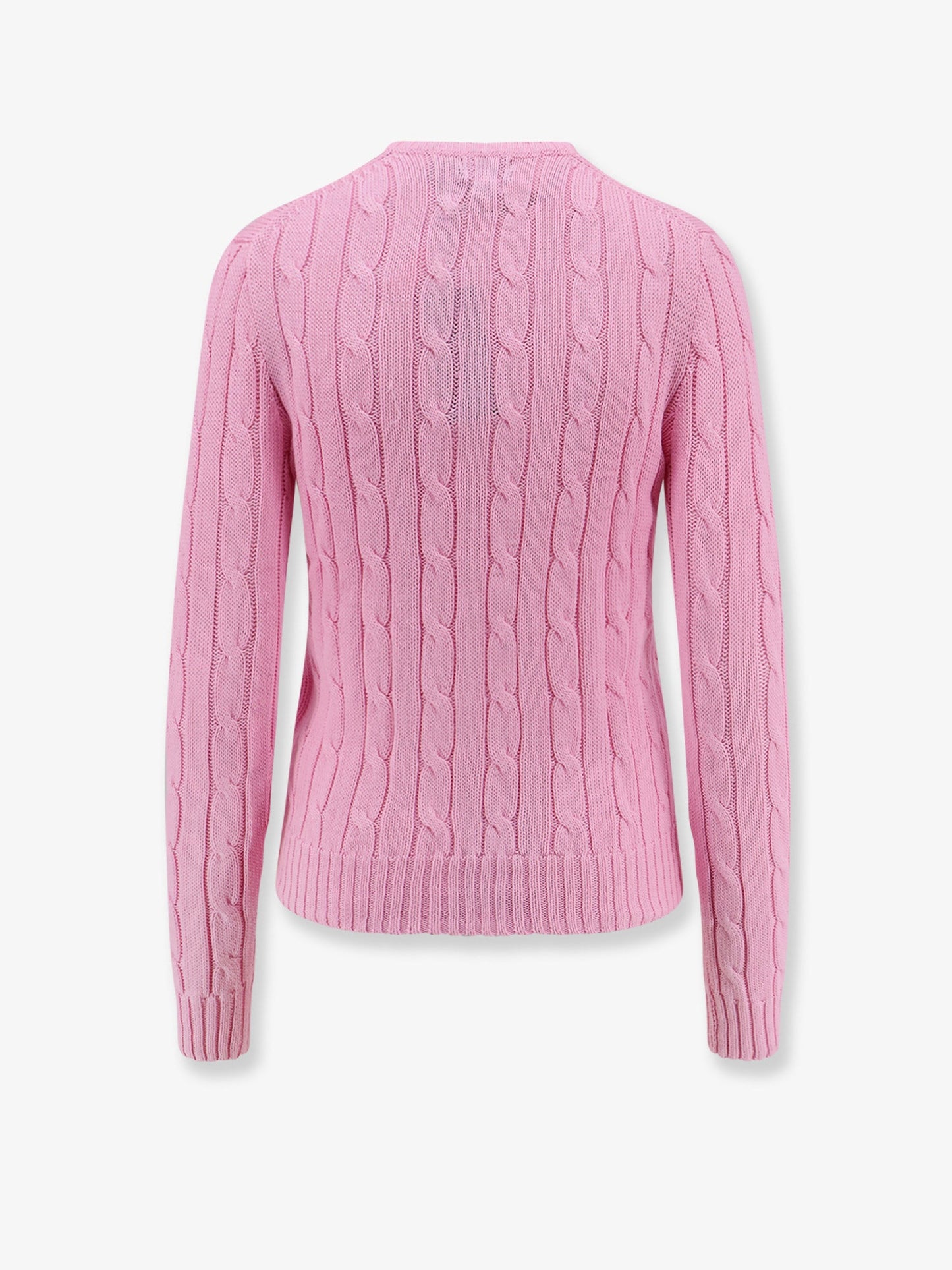 Polo Ralph Lauren Cotton Sweater With Embroidered Logo On The Front