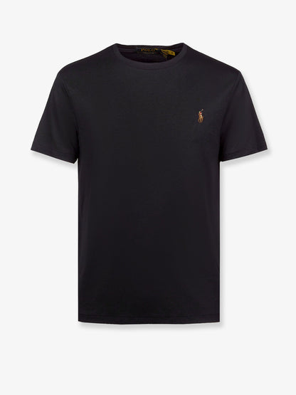 Polo Ralph Lauren Cotton T Shirt With Logo Embroidery