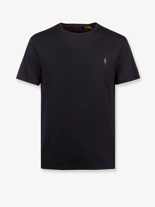Polo Ralph Lauren Cotton T Shirt With Logo Embroidery