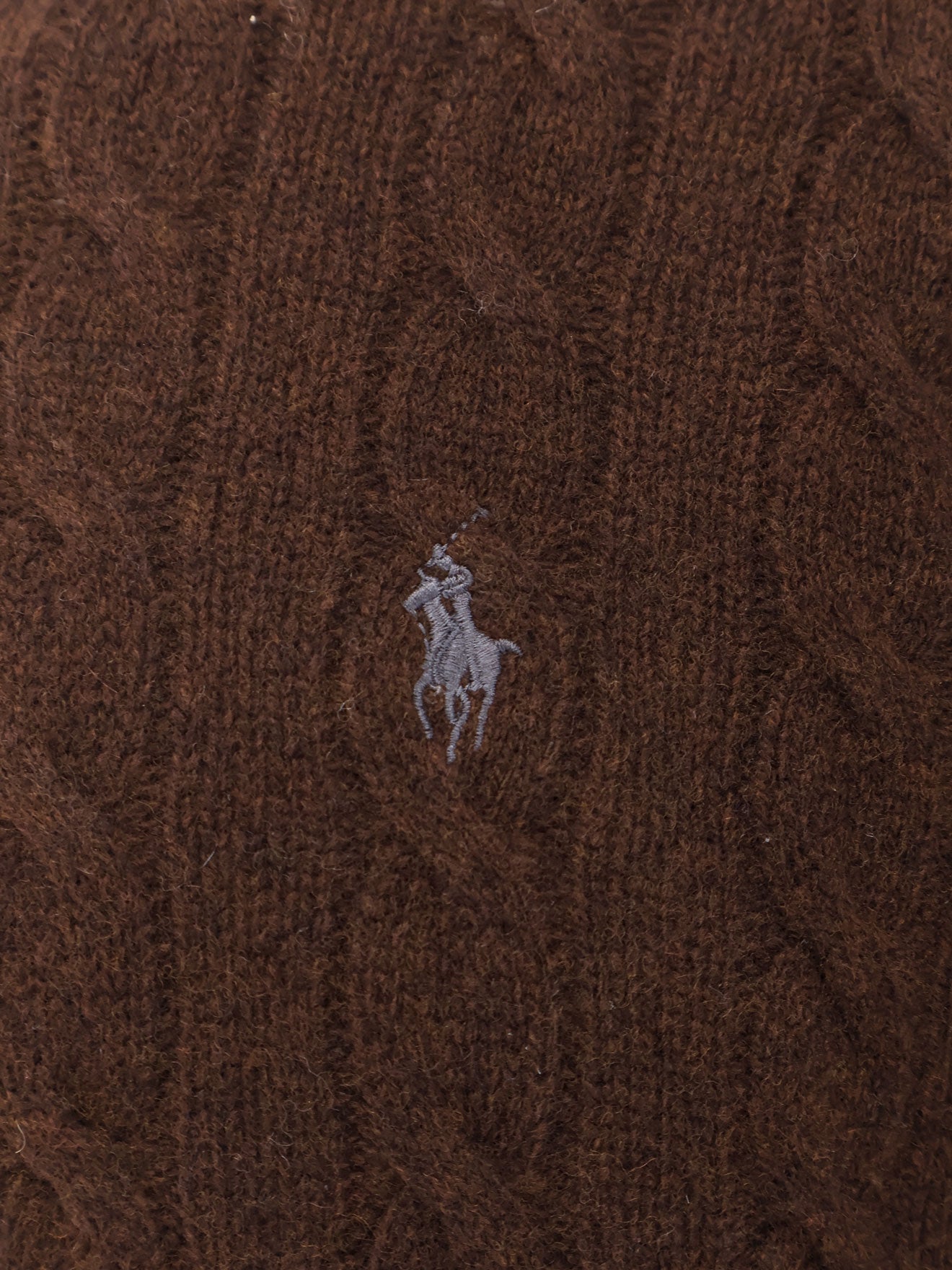 Polo Ralph Lauren Wool And Cashmere Cable Knit Sweater
