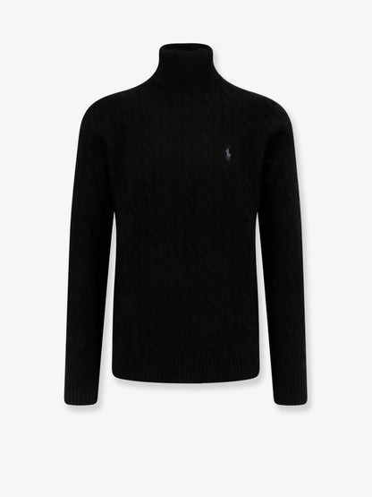 Polo Ralph Lauren Wool And Cashmere Sweater With Frontal Logo