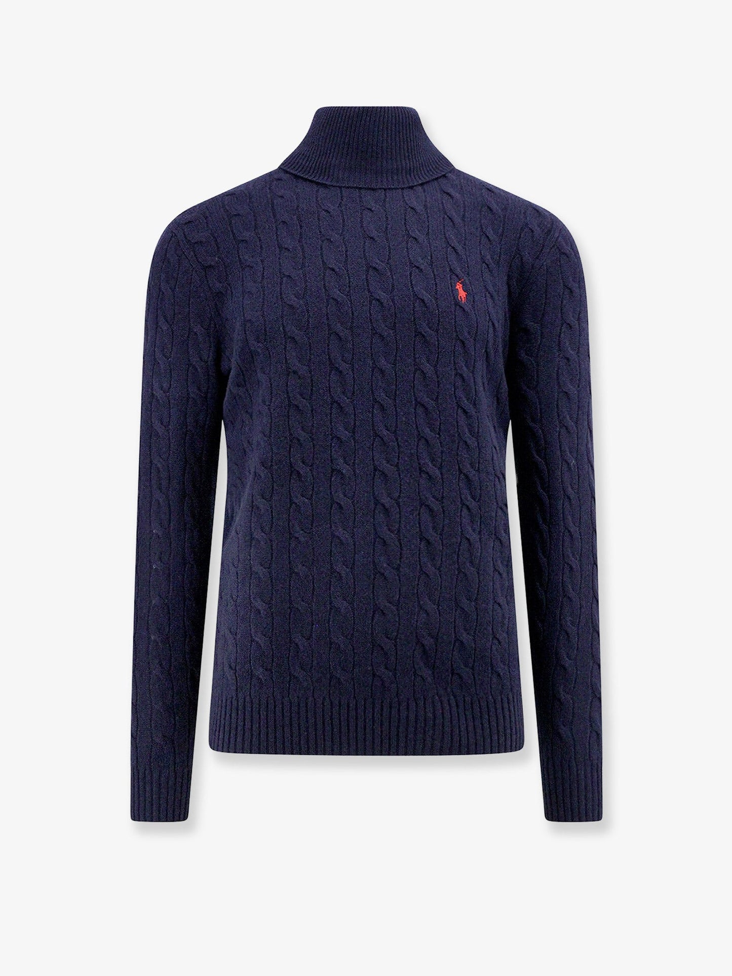 Polo Ralph Lauren Wool And Cashmere Sweater With Frontal Logo